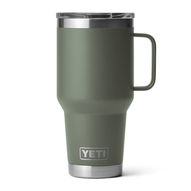 YETI Rambler 30 Oz Travel Mug BB White - Backcountry & Beyond