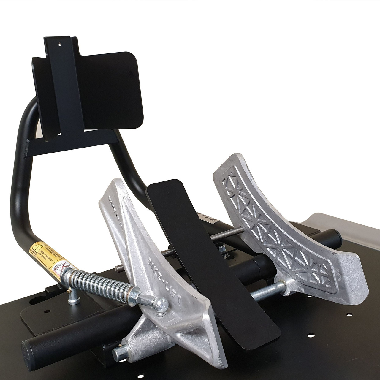 Quick Release Automatic Wheel Clamp for Motorcycle Lift