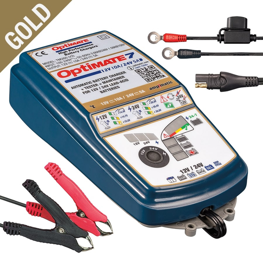 OPTIMATE 7 バッテリー充電器 12V/24V OptiMate 7 12-24