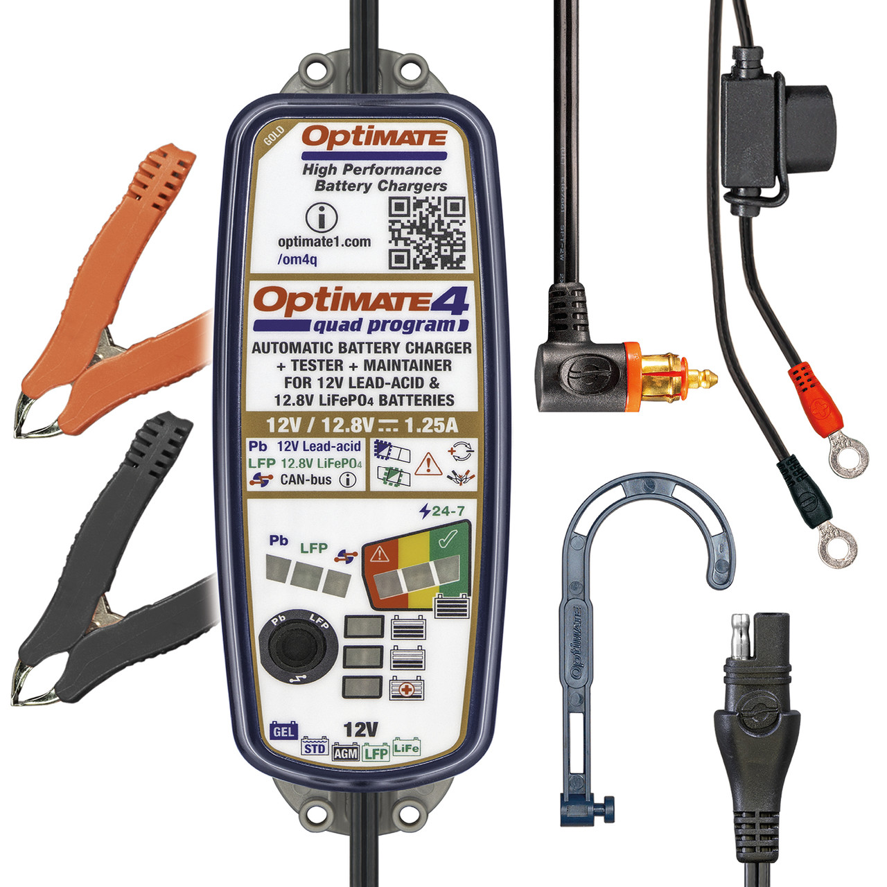 OptiMate 4 Quad Premium