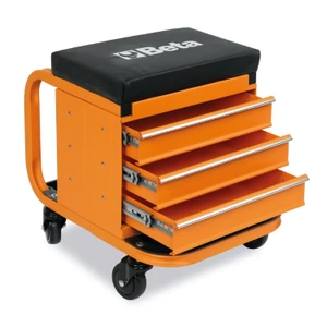 Heavy Duty Creeper with Tool Chest
