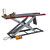 450kg Pneumatic Scissor Lift shown with CV75 clamp (option)
