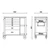Mobile Roller Cab with Side Shelves