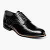 Stacy Adams Men's Madison Plain Toe Oxford - Black Anaconda - 00055-001 - Angle