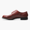 Stacy Adams Men's Madison Plain Toe Oxford - Red Anaconda - 00055-600 - 