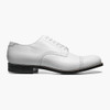 Stacy Adams Men's Madison Cap Toe Oxford - White - 00012-07 - Profile