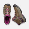 KEEN Women's Targhee III Waterproof Mid - Weiss / Boysenberry