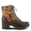 Spring Step L'Artiste Women's Marty Boot - Olive - Marty/Olive - Profile