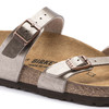 Birkenstock Women's Mayari - Graceful Taupe Birko-Flor (Regular Width) - 1016408 - Close-up