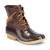 Sperry Big Kid's Saltwater Duck Boot - Brown - YG55362 - Angle