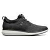 Florsheim Men's Venture Knit Plain Toe Lace Up Sneaker - Black - 14315-001 - Profile