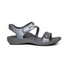 Aetrex Women's Jillian Sport Water Friendly Sandal - Grey Shimmer - L8006 - Profile 