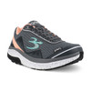 Gravity Defyer Women's Orange GDEFY Mighty Walk Athletic - Gray / Orange - TB9024FGP - Angle