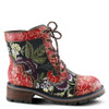 Spring Step Women's L'Artiste Fantastic Booties - Red Multi - Fantastic/RDM - Profile