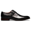 Florsheim Men's Sorrento Plain Toe single Monk Strap - Black - 14293-001 - Profile 