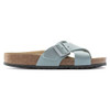 Birkenstock Women's Siena Soft Footbed - Faded Aqua - 1021553 - Profile