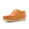 Clarks Men's Wallabee - Orange Combination - 26160486 - Angle 