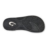 Olukai Men's Hokua - Black / Dark Shadow - 10161-4042 - Sole