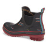 Pendleton Women's Geo Mix Short Rain Boot - Black - PW2218-001 - Heel