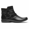 Rockport Cobb Hill Women's Penfield Ruched - Black - CI6907 - Profile