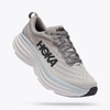 HOKA ONE ONE Men's Bondi 8 - Sharkskin / Harbor Mist (Wide Width) - 1127953-SHMS - Angle