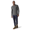 Smartwool Men's Sparwood Crew Sweater - Medium Grey Heather - SW016426-084 - Lifestyle