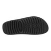 ECCO Women's 2nd Cozmo Two Band Slide - Black - 206823-01001 - Sole