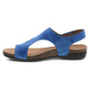 Dansko Women's Reece Sandal - Blue Waxy Burnished - 6024-545300 - Profile
