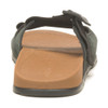 Chaco Men's Lowdown Leather Slide - Black - JCH108619 - Heel