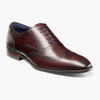 Stacy Adams Men's Kaine Wingtip Oxford - Burgundy - 25569-601 - Angle