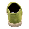 Stacy Adams Men's Nino Plain Toe Slip On Espadrille - Lime Green - 25454-322 - Heel
