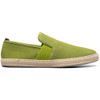 Stacy Adams Men's Nino Plain Toe Slip On Espadrille - Lime Green - 25454-322 - Profile