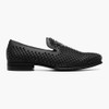 Stacy Adams Men's Sabre Spiked Plain Toe Slip-On - Black