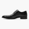 Stacy Adams Men's Gennaro Wingtip Oxford - Black - 25537-001 - Profile