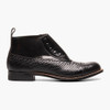 Stacy Adams Men's Madison Spectator Spat Cap Toe Demi Boot - Black - 00109-001 - Profile