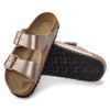 Birkenstock Women's Arizona Birko-Flor - Metallic Copper (Narrow Width) - 1023960 - Pair