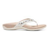 Vionic Women's Lucia Toe Post - White Snake - I4695S1-100 - Profile