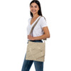 Haute Shore Val Convertible Woven Crossbody - Buff - Val/Buff - Crossbody Lifestyle 