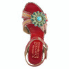 Spring Step L'Artiste Women's Astarr - Red Multi - ASTARR-RDM - Aerial