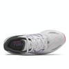 New Balance Women's FuelCell Propel v3 - White with pink glo and deep violet - WFCPRLM3 - Aerial