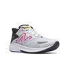 New Balance Kid's FuelCell Propel v3 - White with Deep Violet - GEFCPRM3 - Angle