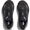 HOKA ONE ONE Men's Clifton 9 - Black / White (Wide Width) - 1132210-BWHT - Pair Aerial