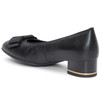 Ara Women's Garnet - Black Leather - 12-11884-84 - Heel Angle