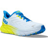 HOKA ONE ONE Men's Arahi 6 - Ice Water / Evening Primrose (Medium Width) - 1123194-IWEP - Angle