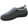 PowerStep Men's Twin-Gore Slippers - Charcoal - Twingore/CHAR - Angle