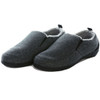 PowerStep Men's Twin-Gore Slippers - Charcoal - Twingore/CHAR - Pair Angle