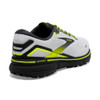 Brooks Women's Ghost 15 - White / Ebony / Nightlife - 120380-125 - Heel