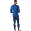Smartwool Men's Classic Thermal Merino Base Layer Crew - Deep Navy Color Shift - SW016349-K61 - Lifestyle