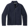 Smartwool Men's Hudson Trail Fleece Full Zip Jacket - Navy - SW016521-410 - Profile