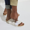 Birkenstock Uji Nubuck/Suede Leather - Antique White (Narrow Width) - 1024822 - Lifestyle 